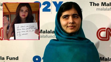 selena gomez über malala yousafzai es sollte mehr junge frauen wie sie geben prosieben