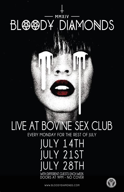Bloody Diamonds Live At Bovine Sex Club