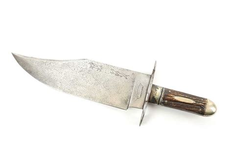 Lot 102 An Exceptionally Wide Victorian Bowie Knife