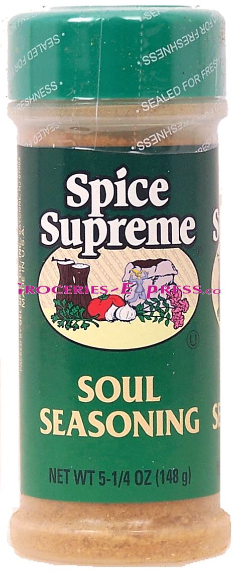 Collard, turnip or mustard greens Groceries-Express.com Product Infomation for Spice Supreme ...