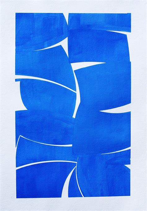 Cobalt Blue Abstract Art Blue Abstract Art Blue Abstract Painting