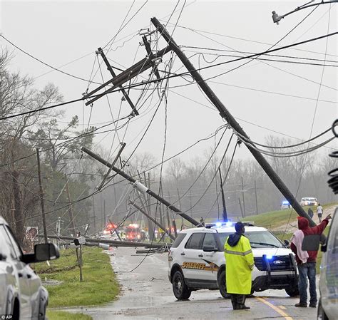 Tornadoes Hit The Deep South Leaving At Least Three Dead And Dozens