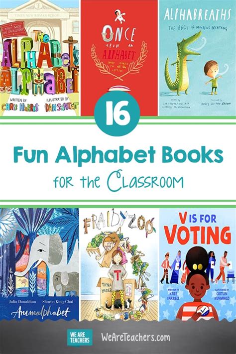 16 Fun Alphabet Books To Share With Students We Are Teachers