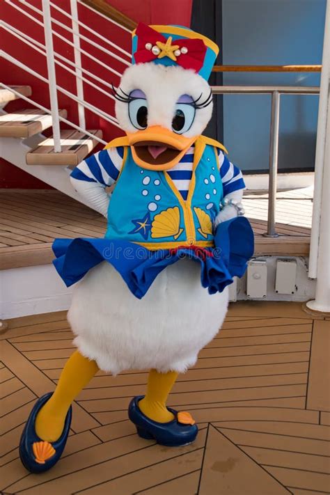 Daisy Duck In A Swim Outfit Editorial Photography Image Of Deck Luxury 241934177