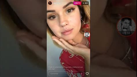 Debby Ryan Live On Instagram April 20 Youtube