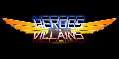Heroes And Villains Logo By Goldengirlcoh On Deviantart