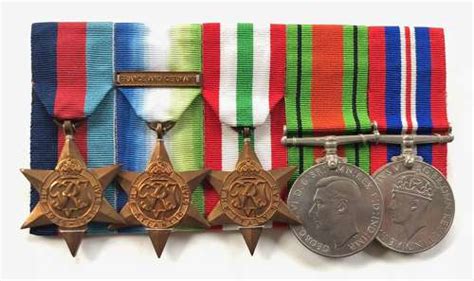 Ww2 Royal Navy Attributed Medal Group