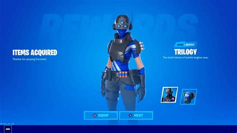 Fortnite New Playstation Celebration Pack Trilogy Skin Youtube