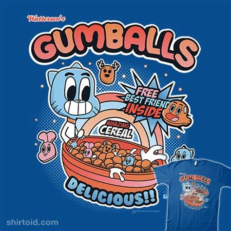 Shirtoid The Amazing World Of Gumball World Of Gumball