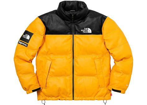 Supreme®the North Face® Rtg Fleece Jacket Yellow Ph