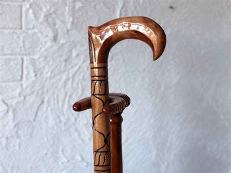 Hand carved walking cane Custom walking canes Walking cane  