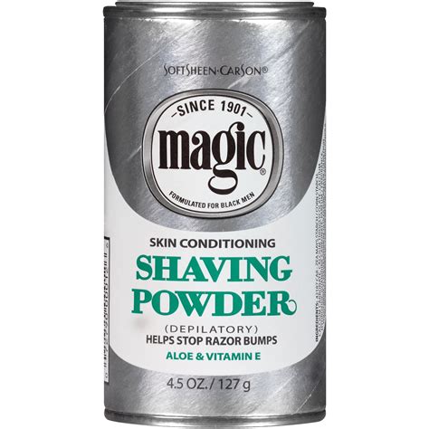 Softsheen Carson Magic Shave Power Skin Conditioning Shaving Powder