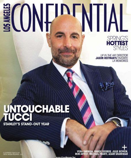 Stanley Tucci Los Angeles Confidential Magazine 01 March 2010 Cover