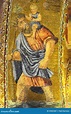 San Cristoforo immagine stock. Immagine di immagine, mosaico - 29602487