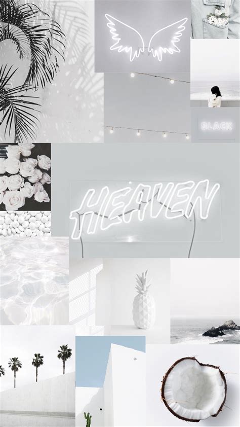Background Cute Aesthetic White Wallpaper Iphone Goimages Free