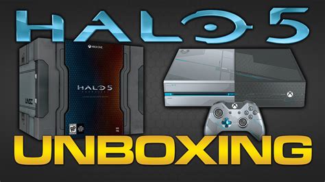 Halo 5 Guardians Lce And Le Xbox One Console Unboxing Youtube