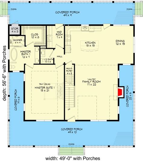 Pin On Farmhouse Plans Under 2000 Sq Ft