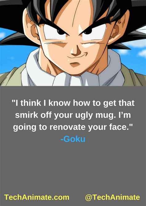 Goku Quotes Techanimate