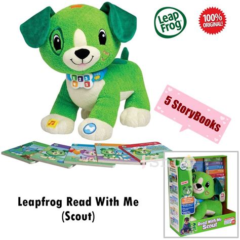 Leapfrog Read With Me Puppy Scout Shopee Malaysia