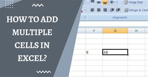 How To Add Multiple Cells In Excel Earn And Excel