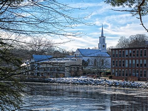 Newmarket From The River Lamprey River New Hampshire Tid Flickr