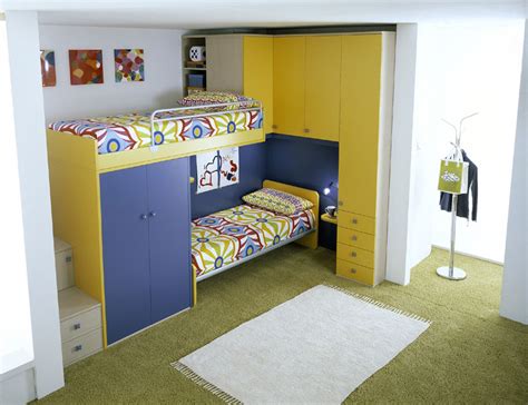 Ergonomic Kids Bedroom Designs For Two Children From Linead Kidsomania