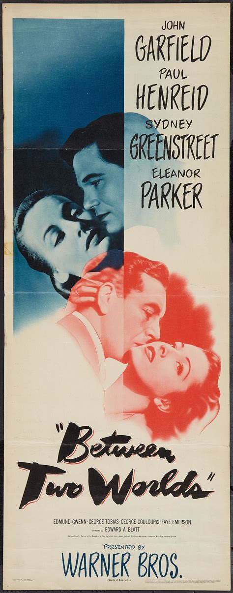 Between Two Worlds 1944 Movie Posters