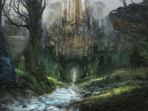 Fantasy Forest Fantasy Castle High Fantasy Fantasy World Castle