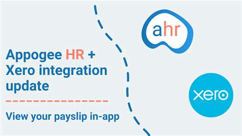 Appogee Hr And Xero Integrations Update View Your Payslips In App