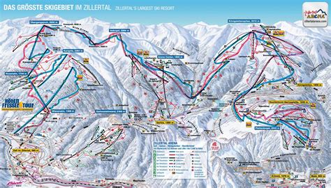 Gerlos Ski Resort Zillertal Ski Area