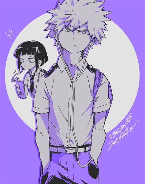 Bakugou Katsuki And Jirou Kyouka Personajes De Anime Personajes De