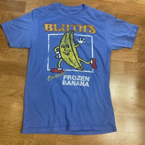 Bluths Original Frozen Banana Blue T Shirt Arrested Development Size