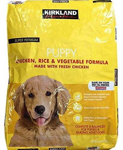 These foods are made with real roasted meat, vegetable, and fruits etc. Kirkland Puppy Nourishment Review 2019 [Costco Dog Food ...