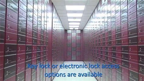 Safestore 2000c Safe Deposit Lockers For Storage Of Valuables Youtube