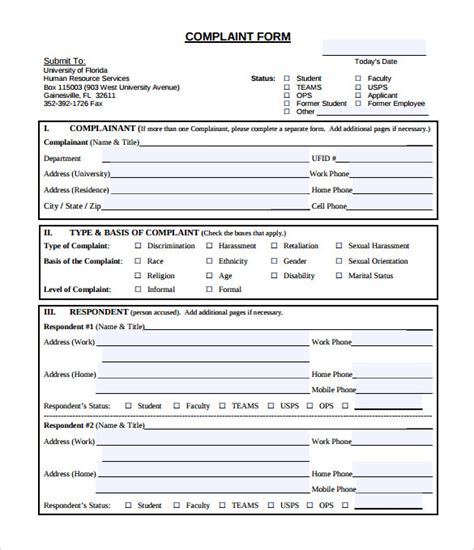 Online Fillable Hr Forms Free Printable Forms Free Online