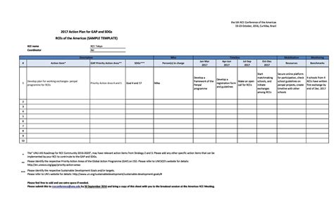 49 Great Action Item Templates Ms Word And Excel Templatelab