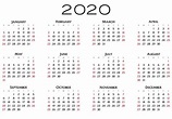 2020 calendar pdf download