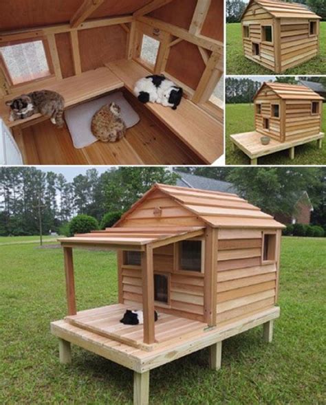 Diy Outdoor Cat House Heated