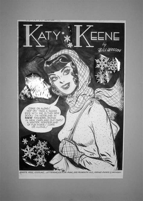 Katy Keene Pin Up In Chris Parentes Katy Keene And Archie Comic Art