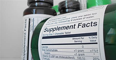 Supplements Lower Expectations For Effectiveness Medshadow