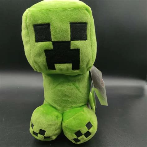 Jinx Minecraft Creeper Plush Stuffed Toy Green 8 Tall 999 Picclick