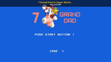 7 Grand Dad In Super Mario Bros Wonder Super Mario Bros Wonder Mods