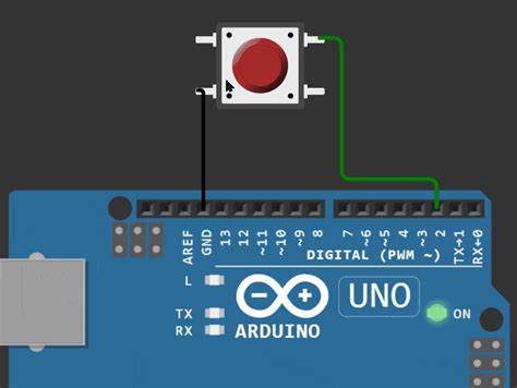 Push Button And Arduino