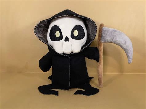 Confirm Hire Instead Grim Reaper Plush Toy Threat Reality Volatility