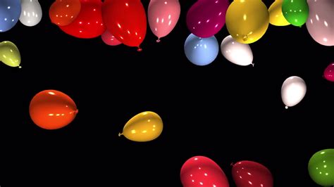 Colorful Balloons Stock Motion Graphics Motion Array