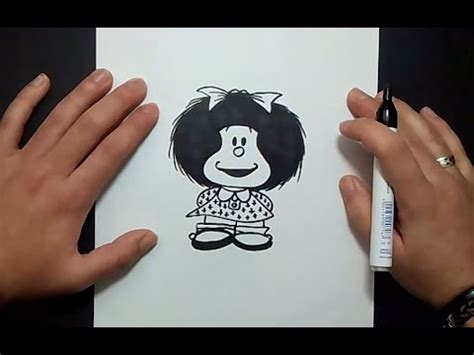 Mafalda ha sido una de las series de tiras cómicas que más éxito ha tenido en el mundo. Como dibujar a Mafalda paso a paso | How to draw Mafalda ...