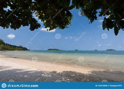 Beautiful Sea And Blue Sky At Andaman Seathailand Stock Image Image