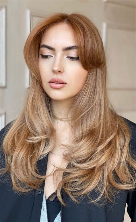 40 Best Layered Haircuts Hairstyles For 2022 Peach Blonde Layered