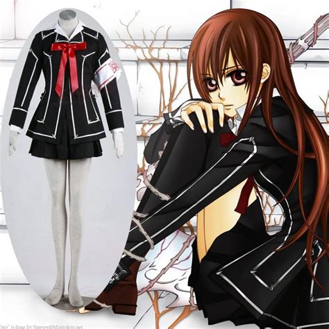 Athemis Vampire Knight Yuki Cosplay Costumes Casual Dress Suit Female L Size Outfit On