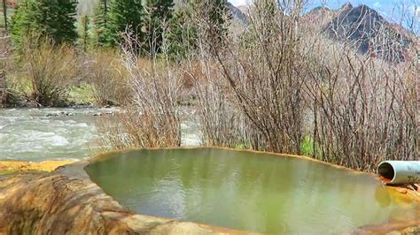 Rico Hot Springs Near Telluride Colorado Youtube